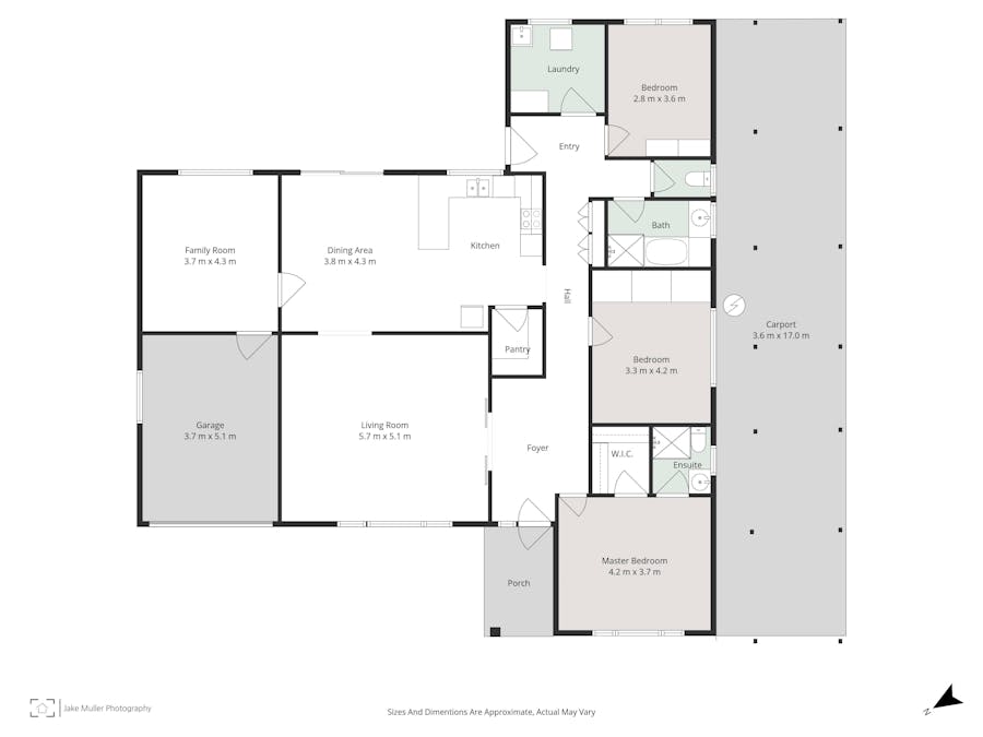 18 Ramsay Avenue, Mount Gambier, SA, 5290 - Floorplan 1