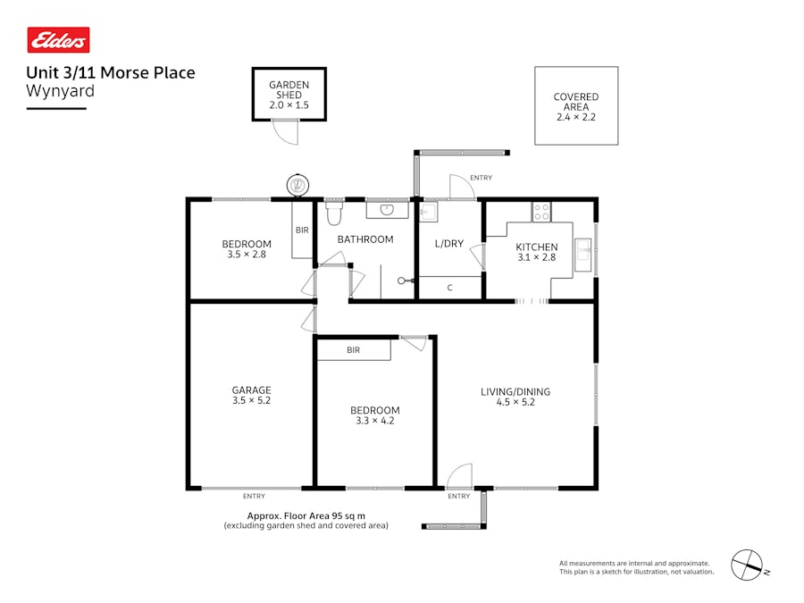 3/11 Morse Place, Wynyard, TAS, 7325 - Floorplan 1