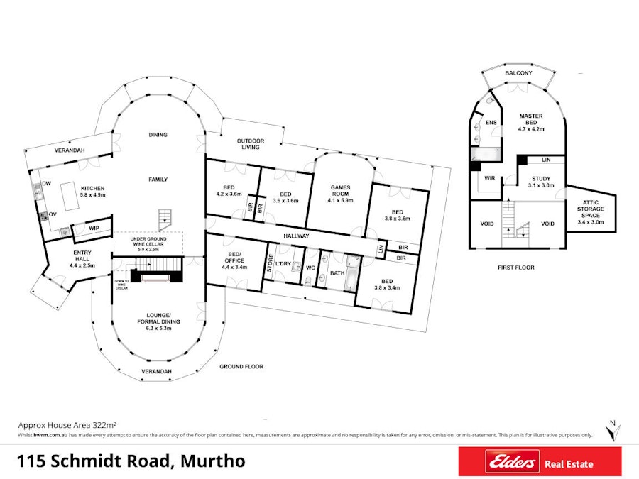 115 Schmidt Road, Paringa, SA, 5340 - Floorplan 1