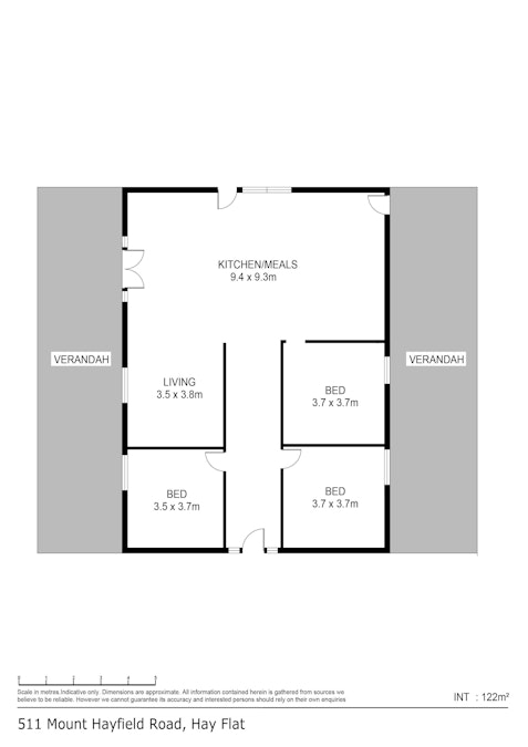 511 Mount Hayfield Road, Hay Flat, SA, 5204 - Floorplan 1