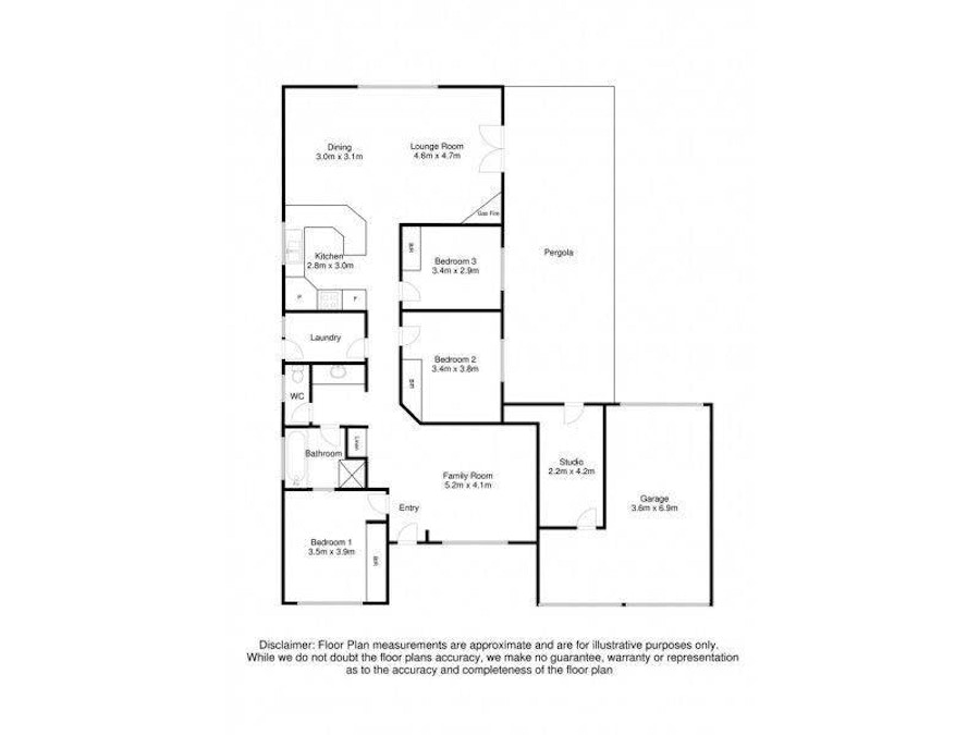 34 Hastings Avenue, Mount Gambier, SA, 5290 - Floorplan 1