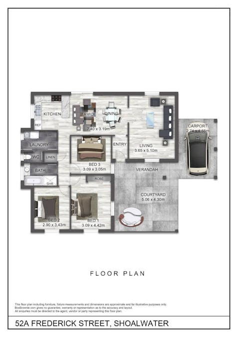 52A Frederick Street, Shoalwater, WA, 6169 - Floorplan 1
