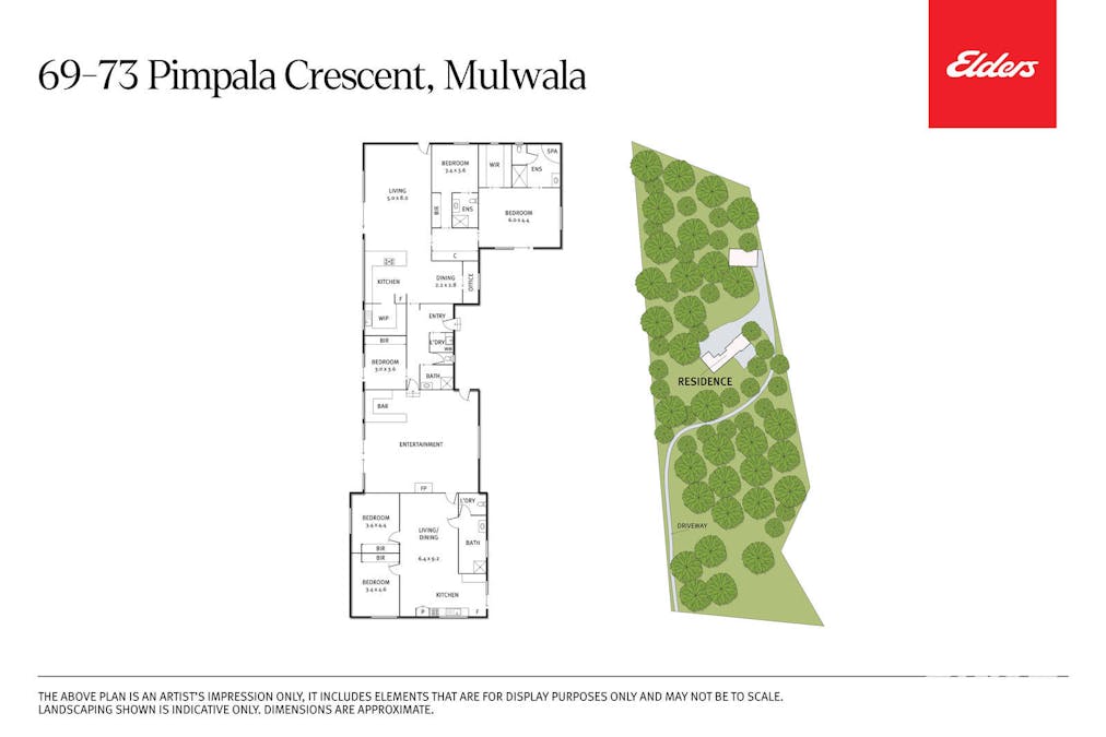 69-73 Pimpala Crescent, Mulwala, NSW, 2647 - Floorplan 1