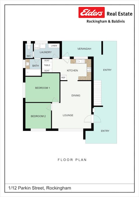 1/12 Parkin Street, Rockingham, WA, 6168 - Floorplan 1