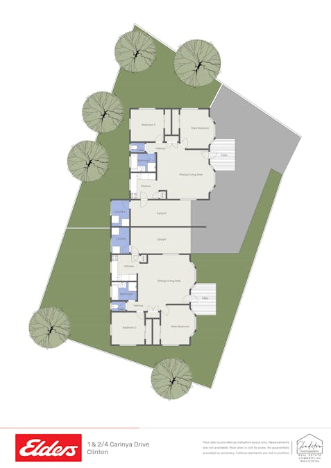 1+2/4 Carinya Drive, Clinton, QLD, 4680 - Floorplan 1