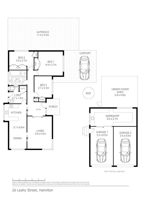 26 Leahy Street, Hamilton, VIC, 3300 - Floorplan 1