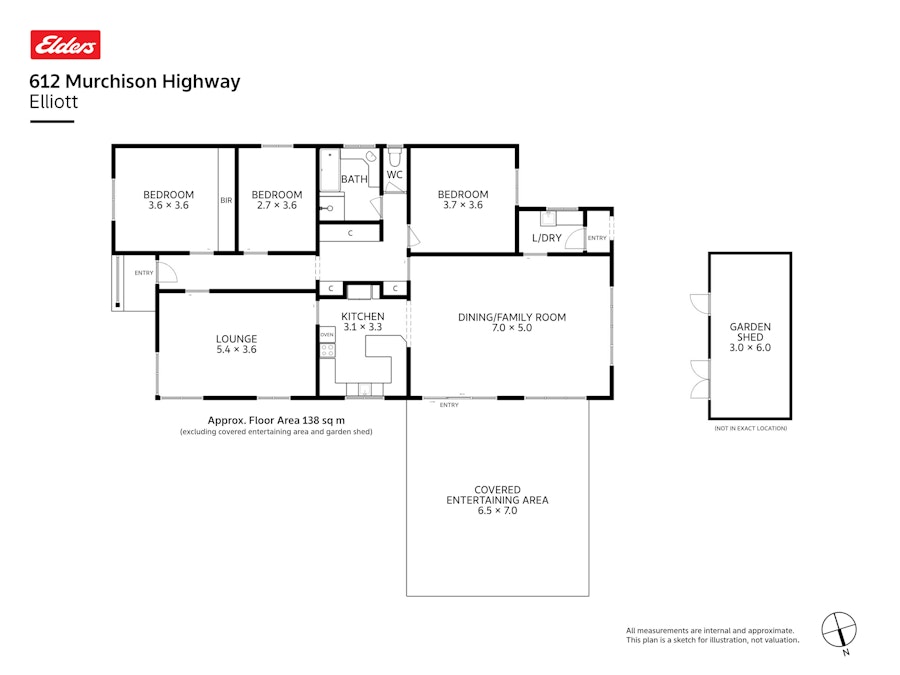 612 Murchison Highway, Elliott, TAS, 7325 - Floorplan 1