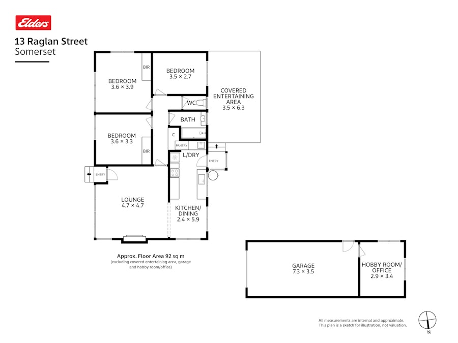 13 Raglan Street, Somerset, TAS, 7322 - Floorplan 1