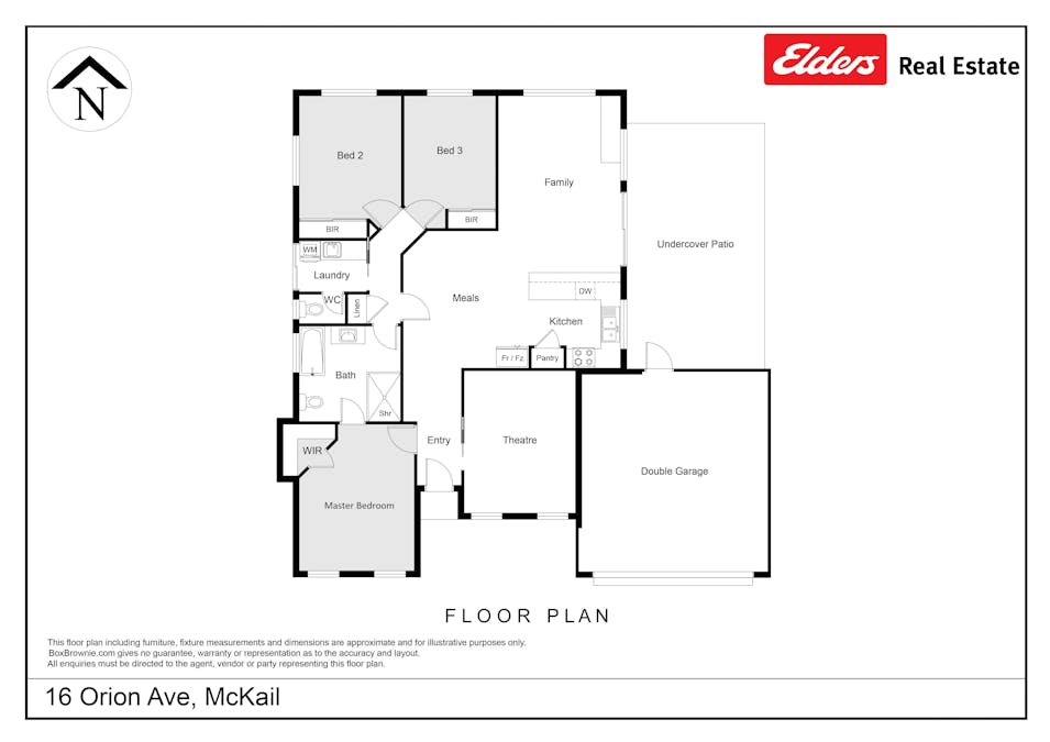16 Orion Avenue, Mckail, WA, 6330 - Floorplan 1