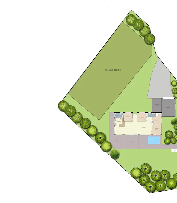 13 Chanro Court, Bonnie Doon, VIC, 3720 - Floorplan 2