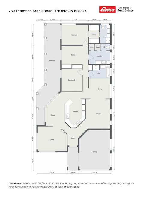 260 Thomson Brook Road, Thomson Brook, WA, 6239 - Floorplan 1