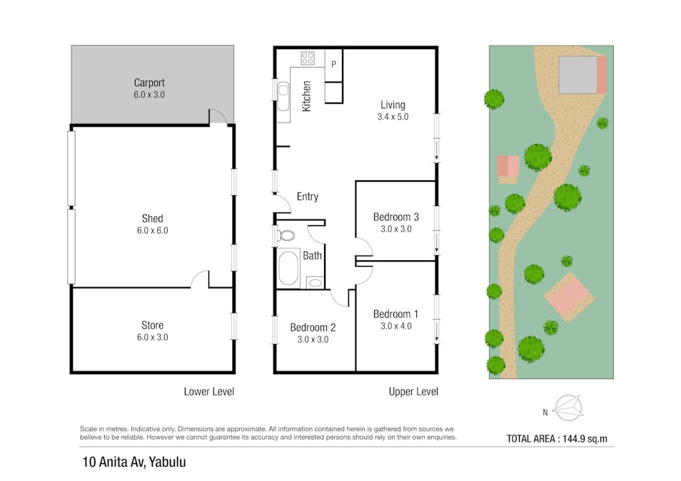 10 Anita Street, Yabulu, QLD, 4818 - Floorplan 1