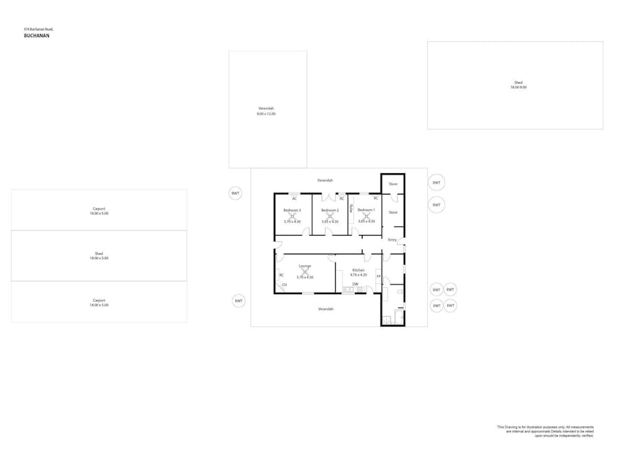 574 Buchanan Road, Buchanan, SA, 5374 - Floorplan 1