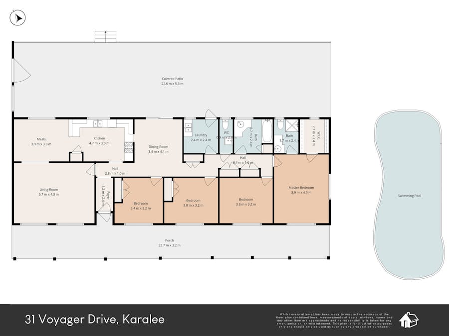 31 Voyager Drive, Karalee, QLD, 4306 - Floorplan 1