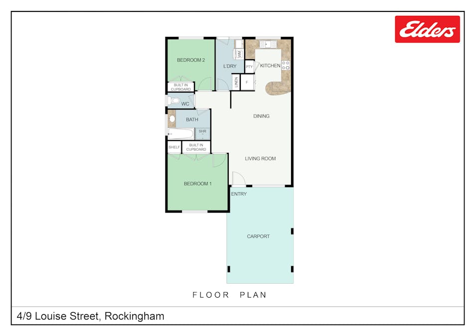 4/9 Louise Street, Rockingham, WA, 6168 - Floorplan 1
