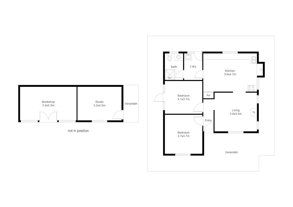 1 Scott Street, Woods Point, VIC, 3723 - Floorplan 1
