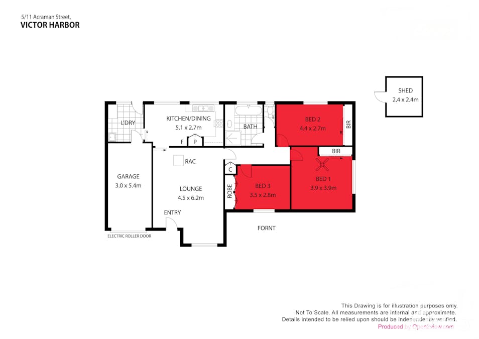 5/11 Acraman Street, Victor Harbor, SA, 5211 - Floorplan 1