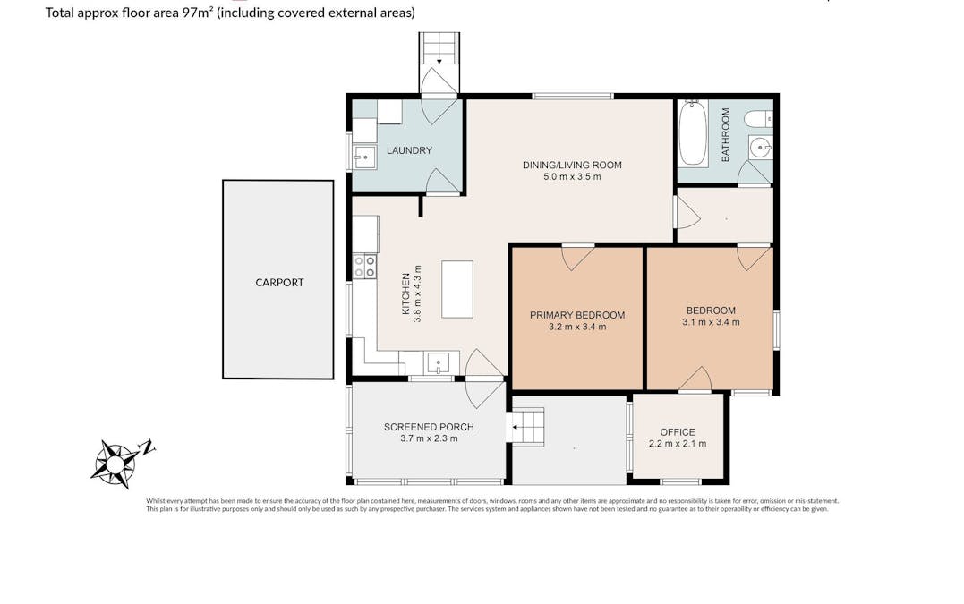 8 Barker Street, Ipswich, QLD, 4305 - Floorplan 1