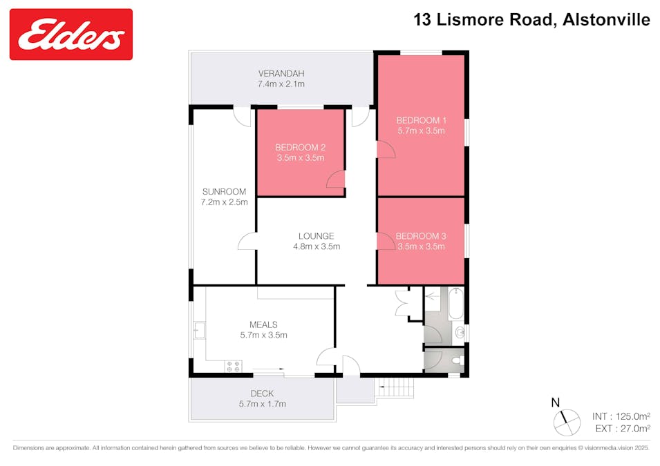 13 Lismore Road, Alstonville, NSW, 2477 - Floorplan 1