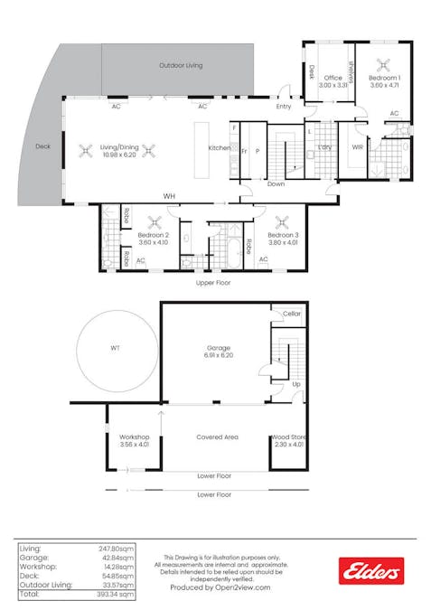 121 Norman Drive, Clare, SA, 5453 - Floorplan 1