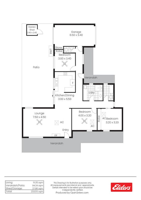 6A Welsh Place, Burra, SA, 5417 - Floorplan 1