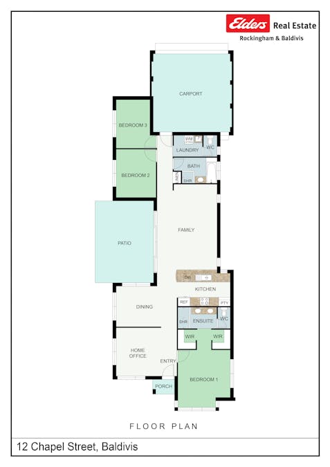 12 Chapel Street, Baldivis, WA, 6171 - Floorplan 1