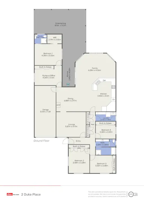 2 Duke Place, Dubbo, NSW, 2830 - Floorplan 1