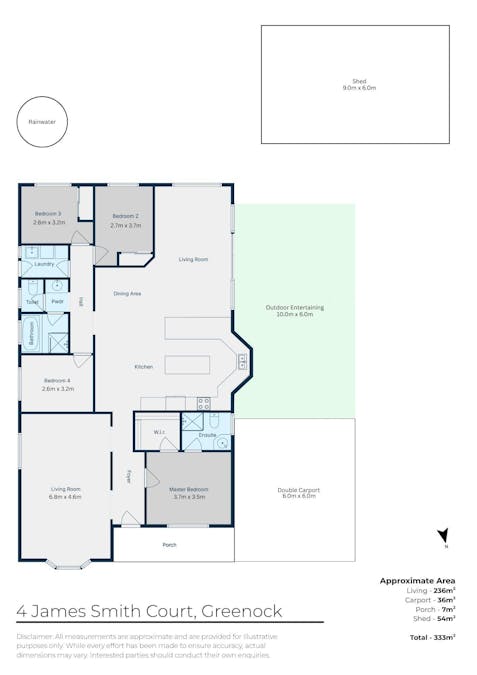 4 James Smith Court, Greenock, SA, 5360 - Floorplan 1