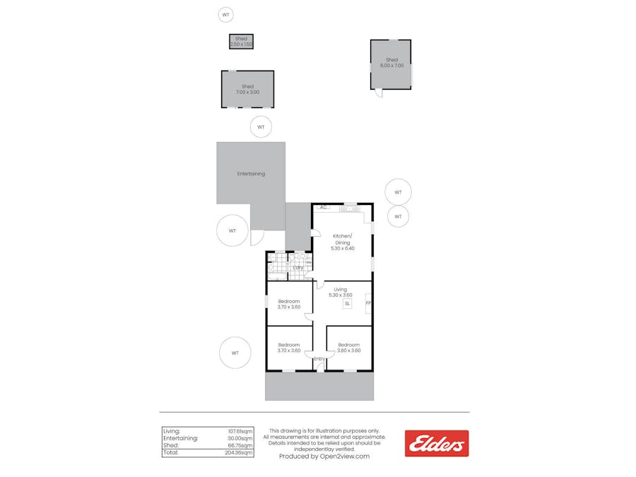 7 High Street West, Snowtown, SA, 5520 - Floorplan 1