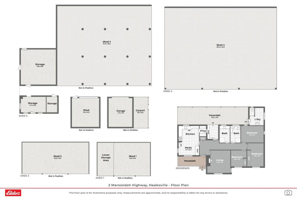 2 MAROONDAH Highway, Healesville, VIC, 3777 - Floorplan 1