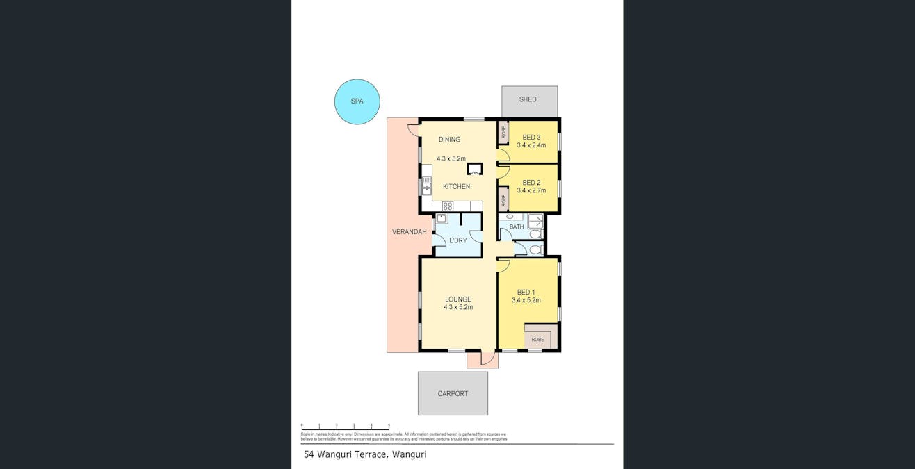 54 Wanguri Terrace, Wanguri, NT, 0810 - Floorplan 1