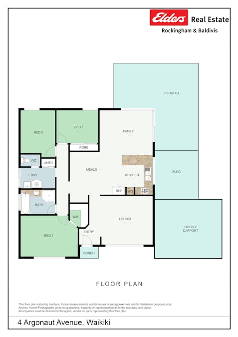 4 Argonaut Avenue, Waikiki, WA, 6169 - Floorplan 1