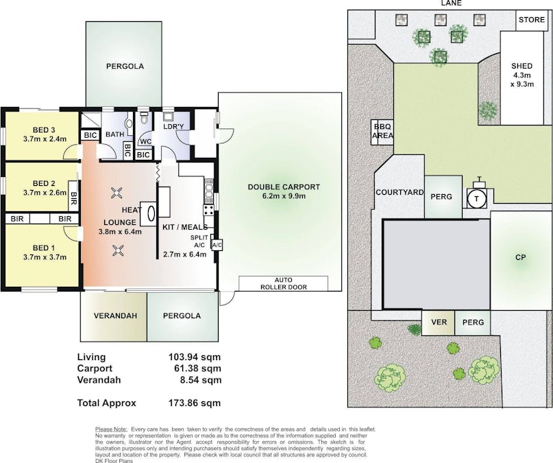 57 Viscount Slim Avenue, Whyalla Norrie, SA, 5608 - Floorplan 1