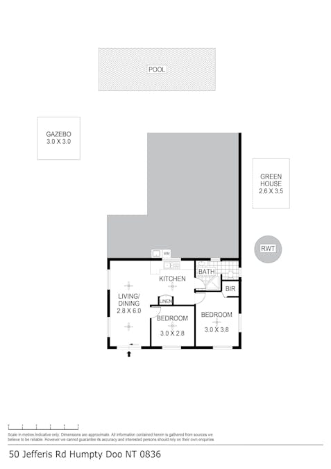 50 Jefferis Road, Humpty Doo, NT, 0836 - Floorplan 1