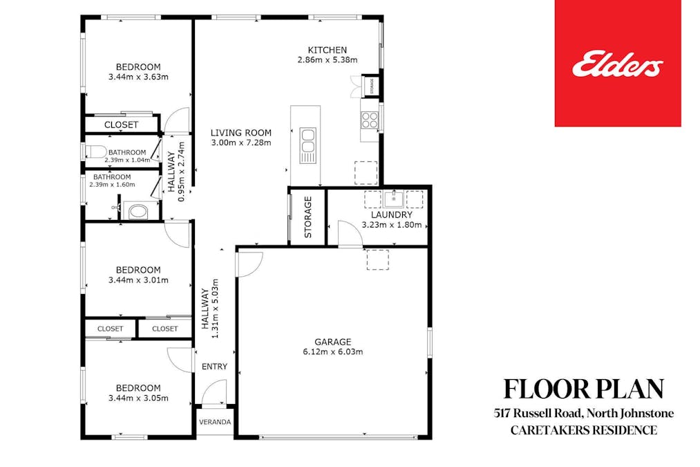 476 Russell Road, North Johnstone, QLD, 4885 - Floorplan 2