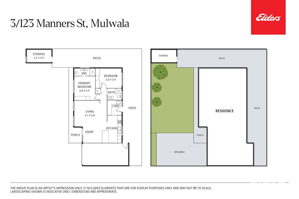 3/123 Manners Street, Mulwala, NSW, 2647 - Floorplan 1