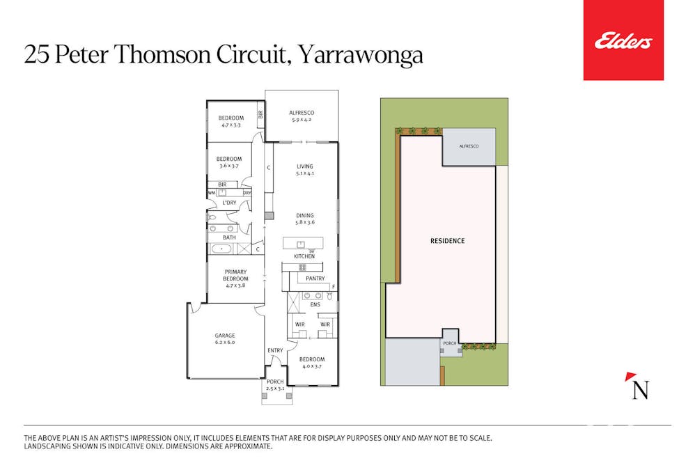 25 Peter Thomson Circuit, Yarrawonga, VIC, 3730 - Floorplan 1