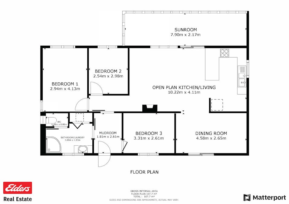 17 Railway Road, Clackline, WA, 6564 - Floorplan 1