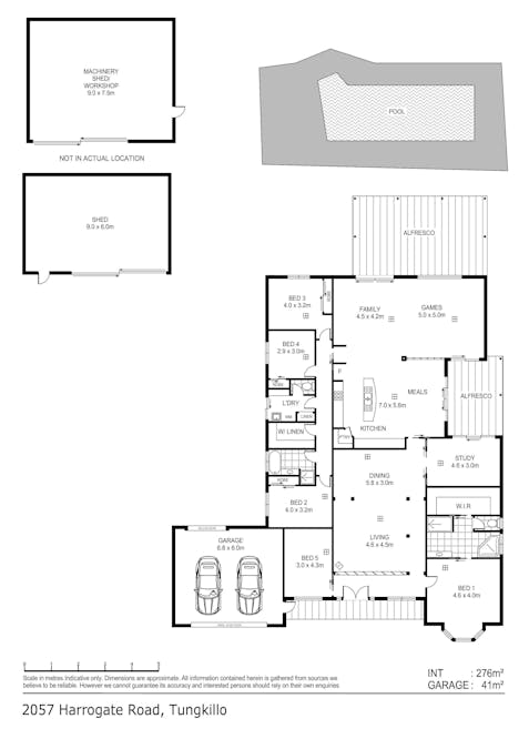 2057 Harrogate Road, Tungkillo, SA, 5236 - Floorplan 1