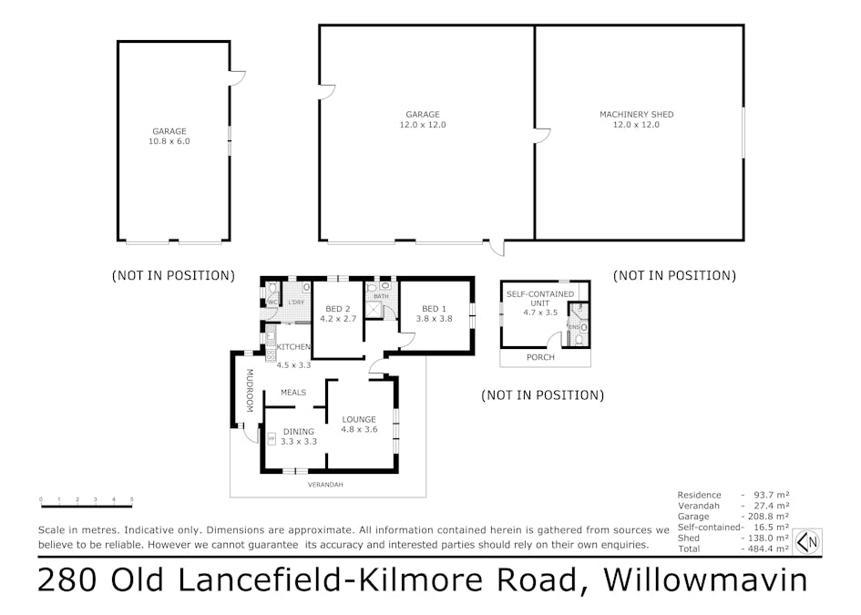 280 Old Kilmore-Lancefield Road, Forbes, VIC, 3764 - Floorplan 1