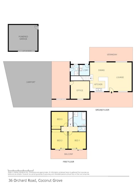 36 Orchard Road, Coconut Grove, NT, 0810 - Floorplan 1