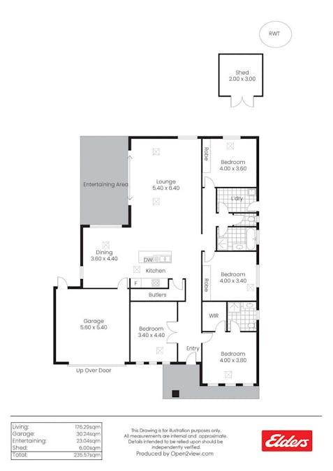 5A Young Street, Clare, SA, 5453 - Floorplan 1