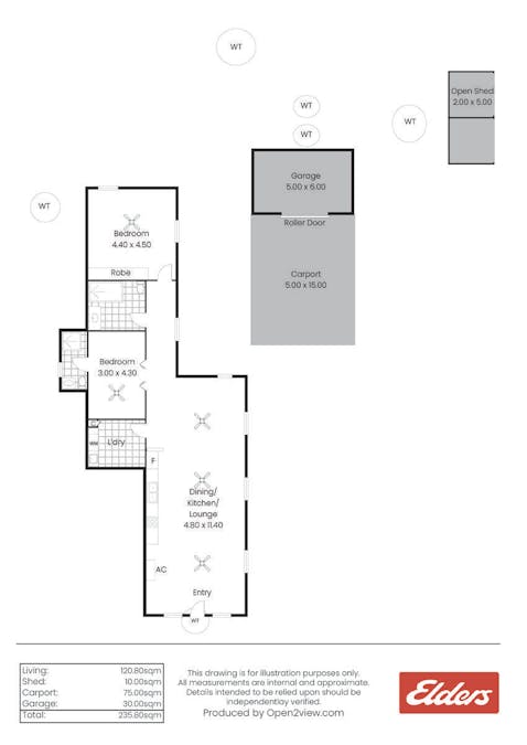 32 Jolly Way, Mintaro, SA, 5415 - Floorplan 1