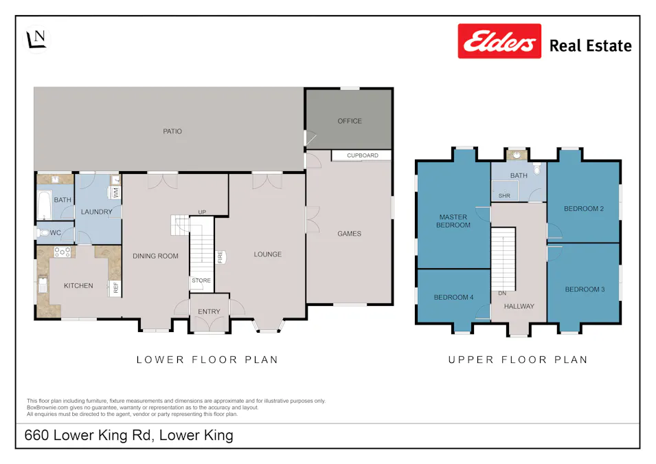 660 Lower King Road, Lower King, WA, 6330 - Floorplan 1