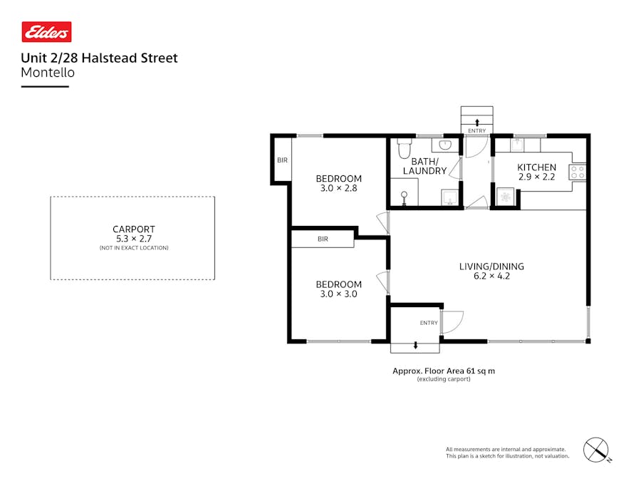 2/28 Halstead Street, Montello, TAS, 7320 - Floorplan 1