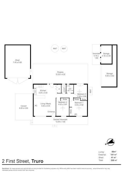 2 First Street, Truro, SA, 5356 - Floorplan 1