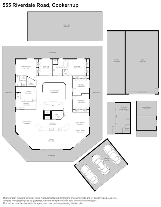 555 Riverdale Road, Cookernup, WA, 6219 - Floorplan 2