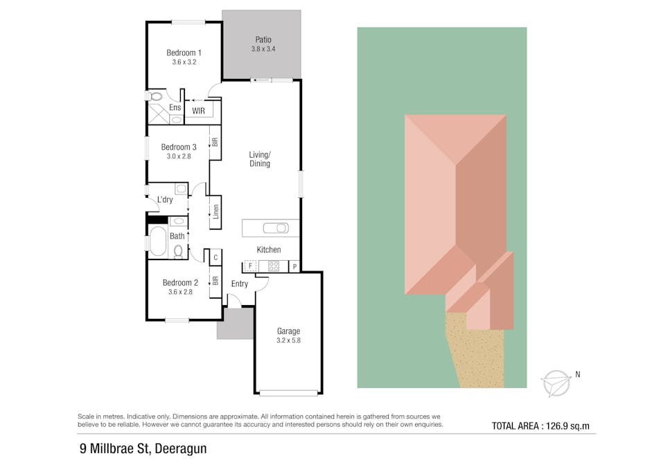 9 Millbrae Street, Deeragun, QLD, 4818 - Floorplan 1