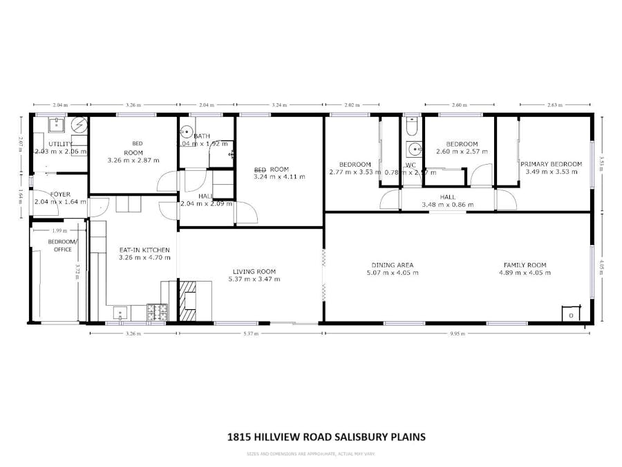 1815 Hillview Road, Salisbury Plains, NSW, 2358 - Floorplan 1