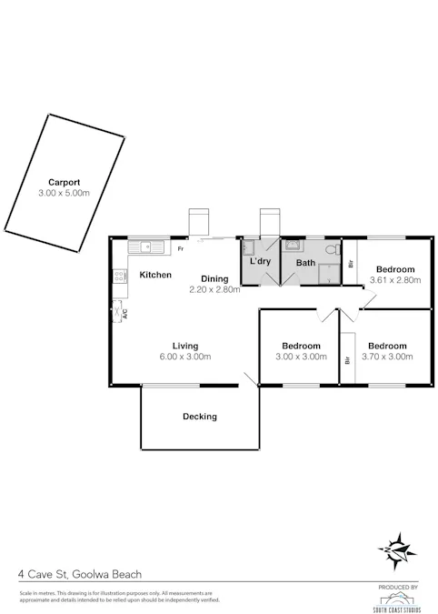 4 Cave Street, Goolwa Beach, SA, 5214 - Floorplan 1
